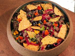 Salada de Filé Mignon