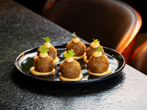Croquete de Polvo e Bacon