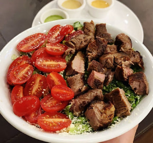 Salada Simples de File Mignon