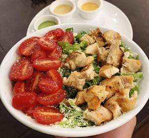 Salada Simples de Frango