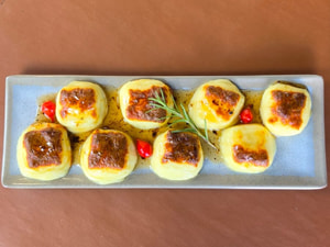 Queijo Coalho Gratinado  com Mel
