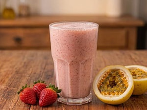 Creme Morango e Maracuja