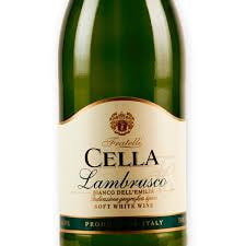 Espumante Lambrusco Cella Frizzante -Bsu