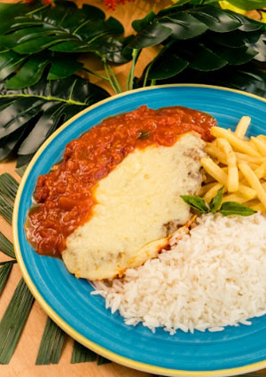 Indivdual Parmegiana de Frango