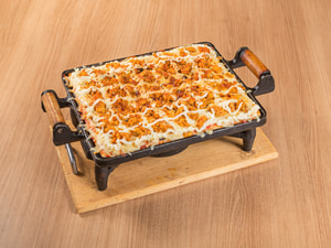 Pizza Na Chapa de Frango com Catupiry