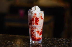 Milkshake de Frutas Vermelhas