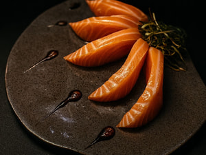Sashimi de Salmao