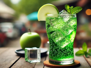 Soda Italiana de Maca Verde