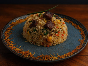 Yakimeshi Carne
