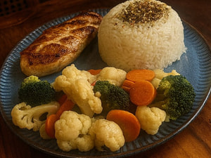Teppan de Frango Grelhado