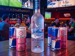 Grey Goose  4 Red Bulls