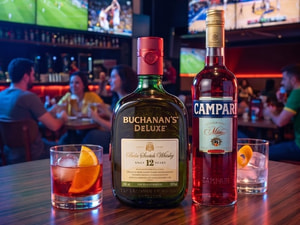 Combo Especial Buchanans  e  Campari