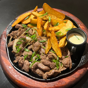 File Mignom com Batatas Rusticas