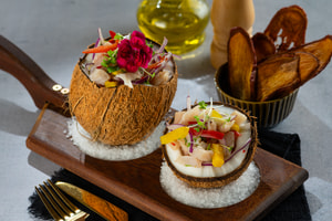 Ceviche Especial No Coco