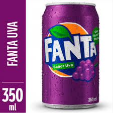 Fanta Uva Lata 350Ml