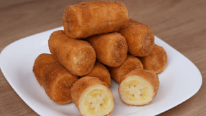Porcao de Banana Empanada