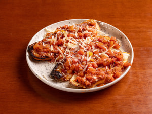 Bruschetta de Tomate Confit