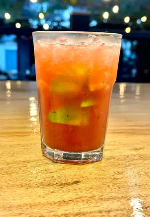 Caipiroska de Morango