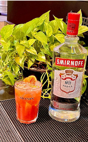 Caipiroska de Morango