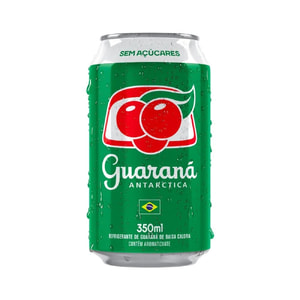 Guarana Antartica Zero 350Ml