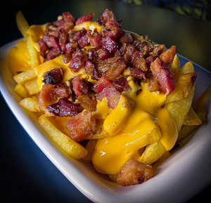 Fritas Cheddar e Bacon