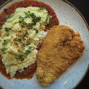Tilapia com Pure de Batata