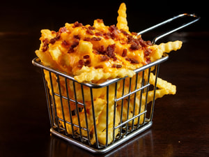 Giorgio Fritas P com Cheddar e Bacon
