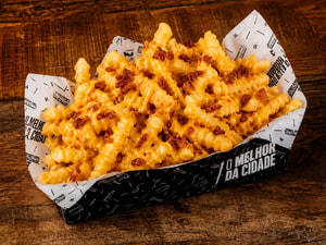 Giorgio Fritas M com Cheddar e Bacon
