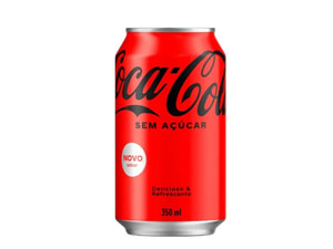 Refrigerante Lata 350Ml Coca Cola Zero
