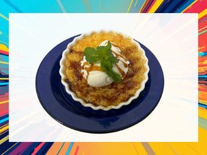 Cocada com Sorvete de Tapioca