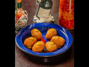 Bolinho de Pernil Citrico