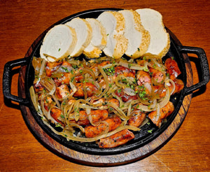 Chapa de Linguica de Frango