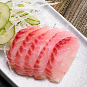 Sashimi de Peixe Branco 5 Unidades