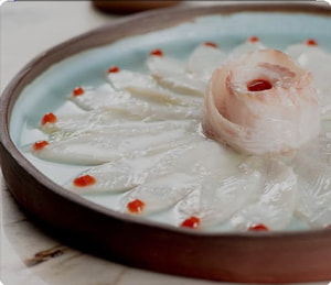 Carpaccio de Peixe Branco 20 Unidades