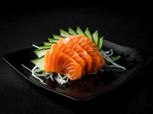Sashimi de Salmão 5 Unidades
