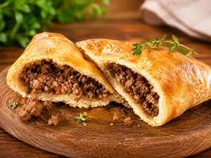 Pastel Assado de Carne