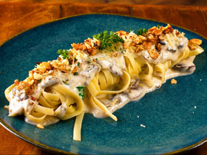 Fettuccine Ao Creme de Cogumelos