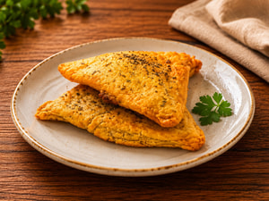 Salgado de Batata com Carne