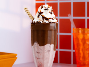 Shake Frutas Vermelhas com Nutella Classico