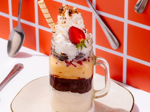 Gelato de Brownie