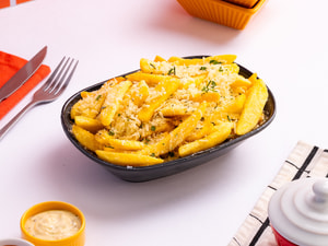 Fritas Parmesao com Ervas