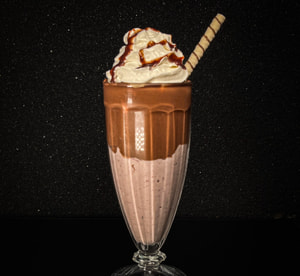 Shake Frutas Vermelhas com Nutella Classico