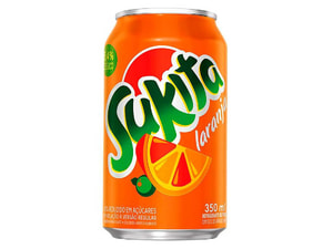 Sukita Laranja - Lata 350Ml