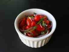 Vinagrete de Tomate Cereja
