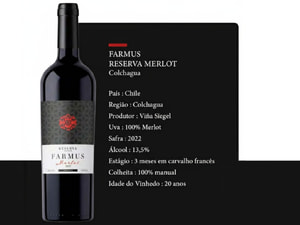 Farmus Reserva Merlot Tinto