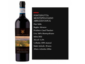 Fontenutta Montepulciano Abruzzo Docg Tinto
