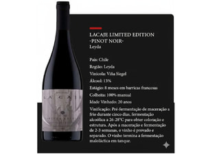 la Caje Limited Edition Pinot Noir Tinto