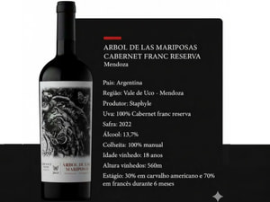 Arbol de las Mariposas Caberne Suavignon Tinto