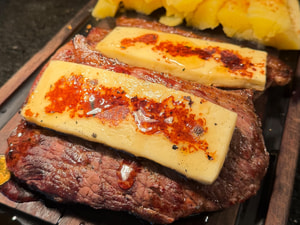 Carne Serenada Angus com Mandioca