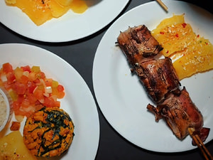 Espeto de Frango com Bacon